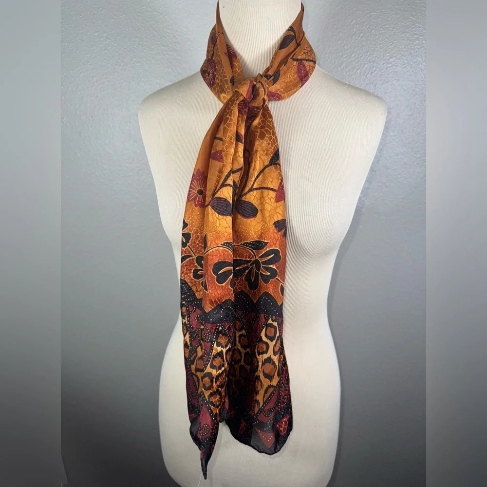Jones New York Silk scarf RN 62720